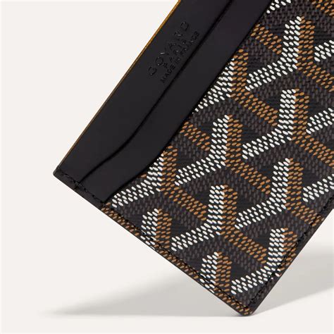 goyard portefeuille portemonnaie cardholder|goyard st sulpice card wallet.